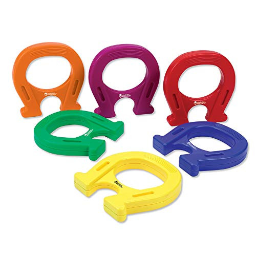 Learning Resources Horseshoe-Shaped Magnets, Set of 12