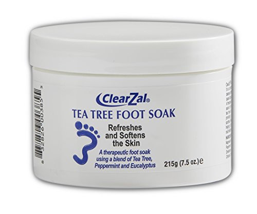 ClearZal SILK Tea Tree Foot Soak  7.5 Oz.  Jar  Each
