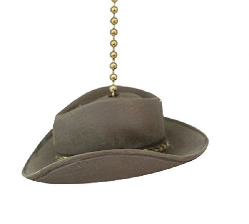 Clementine Design Cowboy Hat Ceiling Fan Pull Home Decor Chain Light