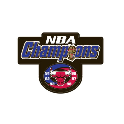 NBA Chicago Bulls Logo Patch - 1998 Champions