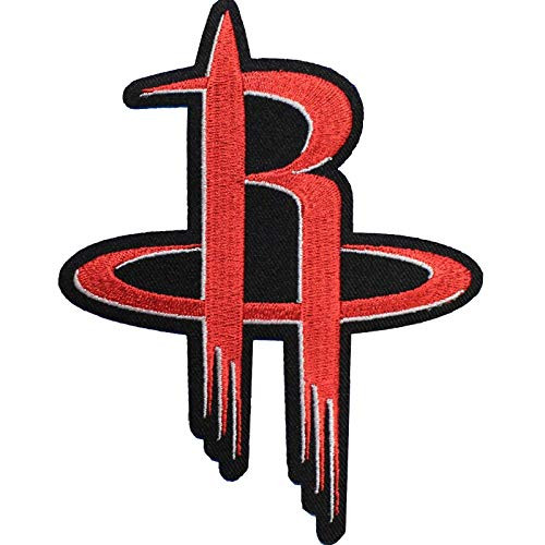 Official Houston Rockets Logo Patch Large Sticker Iron On NBA Emblem