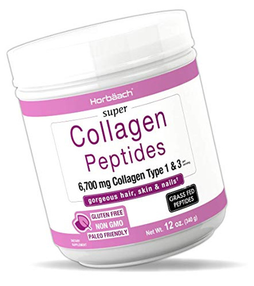 Collagen Peptide Powder 12 oz - Unflavored - Type 1 and 3 - Keto and Paleo Friendly Supplement - Non-GMO Gluten Free Grass Fed - Carlyle Collagen Peptide Powder 12 oz - Unflavored - Type 1 and 3 - Keto and Paleo Friendly Supplement - Non-GMO Gluten Free Grass Fed - Carlyle