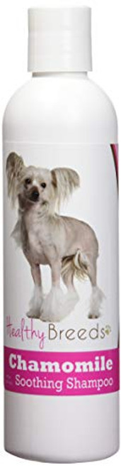 Healthy Breeds Chamomile Dog Shampoo  and  Conditioner with Oatmeal  and  Aloe for Chinese Crested - OVER 200 BREEDS - 8 oz - Gentle for Dry Itchy Skin - Safe with Flea and Tick Topicals