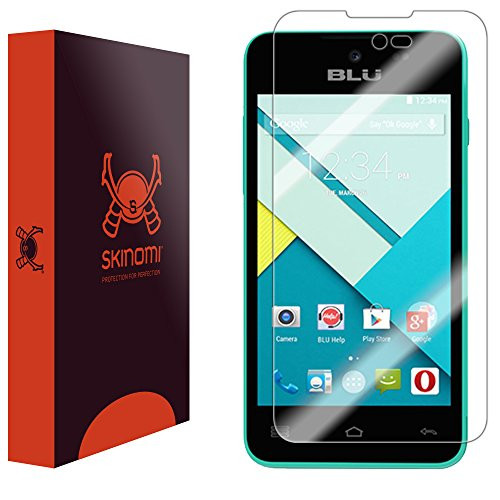 Skinomi Screen Protector Compatible with BLU Advance 4.0 L Clear TechSkin TPU Anti-Bubble HD Film