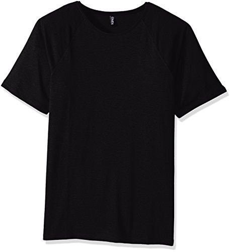 Onzie Men s Raglan Short Sleeve Tee  Black  M L
