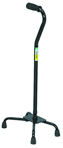 Essential Medical Supply Large Base Quad Cane, Bronze