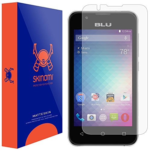 Skinomi Matte Screen Protector Compatible with BLU Advance 4.0 L3 Anti-Glare Matte Skin TPU Anti-Bubble Film