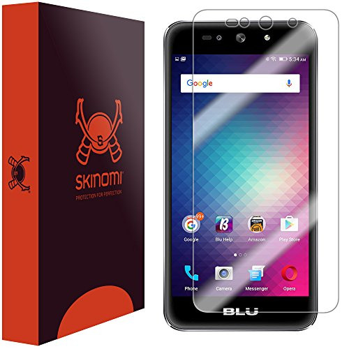 Skinomi Screen Protector Compatible with BLU Advance A5 Plus LTE Clear TechSkin TPU Anti-Bubble HD Film