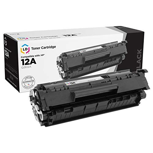 LD Compatible Toner Cartridge Replacement for HP 12A Q2612A -Black-
