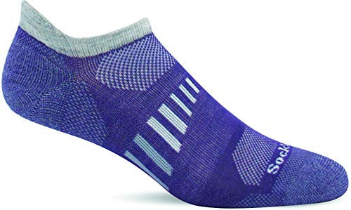Sockwell Women s Ascend II Micro Moderate Compression Sock  Plum - M L