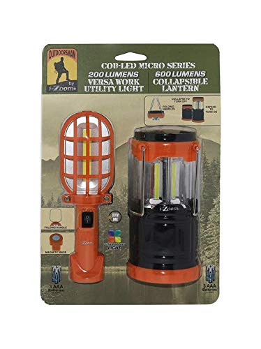 COB-LED Micro series - 200 Lumen utility light and 600 Lumen Collapsible Lantern
