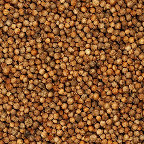 The Spice Lab No. 33 - Whole Coriander Seeds  1 lb Resealable Bag - All Natural Kosher Non GMO Gluten Free