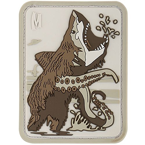 Maxpedition Bear Sharktopus Patch  Arid