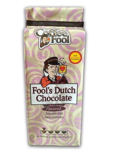 The Coffee Fool Perk Coffee  Fool s Dutch Chocolate  12 Ounce