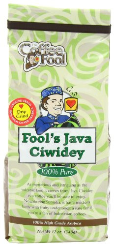 The Coffee Fool Fool s Java Ciwidey  Drip Grind  12 Ounce