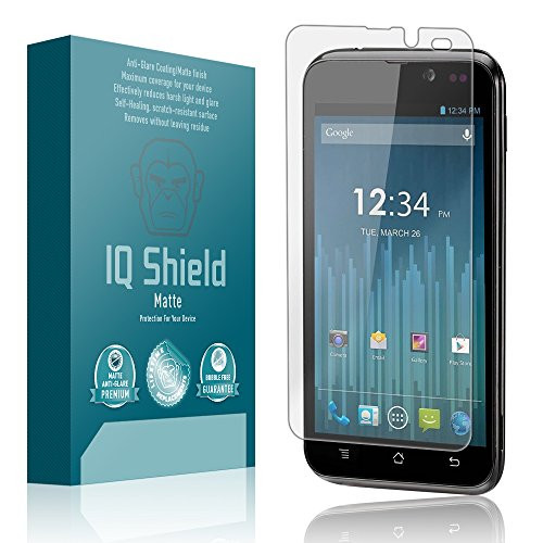 IQ Shield Matte Screen Protector Compatible with BLU Advance 4.5 Anti-Glare Anti-Bubble Film