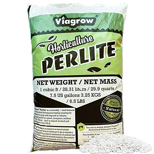 Viagrow VPER1 VPER Perlite 29 Quarts  1 Cubic Foot  1-Pack  White
