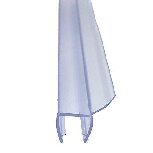 SuperSeals Frameless Shower Door Glass Edge Bottom Seal -1  5 16 inch Glass Thickness-