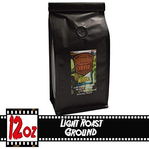 Musical Light Roast Organic Coffee by Indies Coffee - 12 ounce Ground VETERAN OWNED Musical Light Roast Organic Coffee by Indies Coffee - 12 ounce Ground VETERAN OWNED