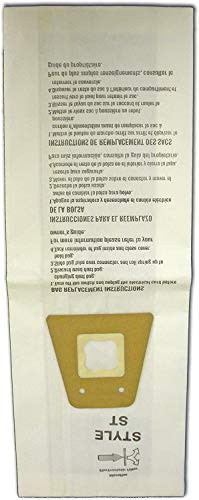 ZVac Replacement Eureka Style ST Sanitaire Upright Vacuum Bags - Compatible with Eureka Sanitaire SC600  SC800 Series Upright Vacuums -5-