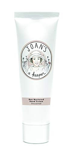 Joans a Keeper Hand Cream  Unscented  Made with Pure Honey  Shea Butter  and  Marula Oil 3 Oz.