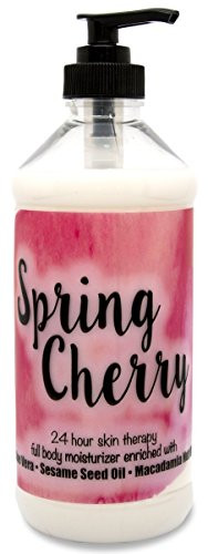 The Lotion Company 24 Hour Skin Therapy Lotion  Spring Cherry  16 Ounce