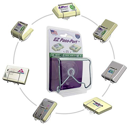 EZ Pass-Port  an Indestructible holder for EZ Pass  I Pass  I Zoom  FasTrak and more by JL Safety. Slip Fit  Will Not Break  Melt  Rotate  Discolor or Rattle. The Only Metal Holder Available Designed Not to Interfere with Transponder Antenna Receptio