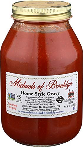 Michaels Of Brooklyn  Sauce Tomato Homestyle Gravy  2 pack -total  64 Ounces-