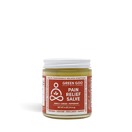 Green Goo Natural Skin Care Salve Pain Relief with Arnica 4-ounce Jar Green Goo Natural Skin Care Salve Pain Relief with Arnica 4-ounce Jar