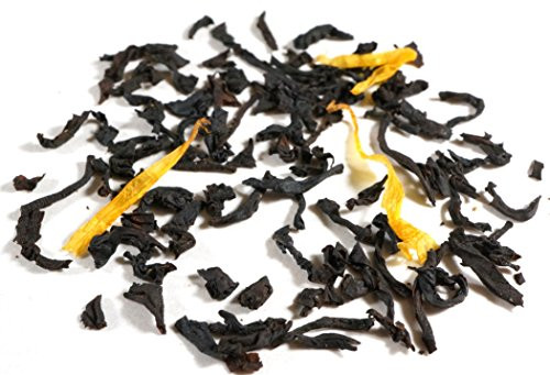 Beantown Tea  and  Spices - Mango Black Tea. Gourmet Premium Loose Leaf Tea. 100 percent  Natural. Net Wt  8 oz. -100 servings-