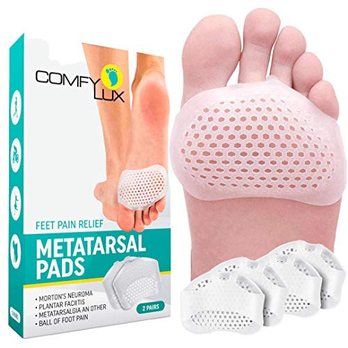 Metatarsal Pads Ball of Foot Cushions Metatarsal Pads for Women - Metatarsal Pads for Men - Ball of Foot Pads Metatarsalgia Pain Relief - Mortons Neuroma Callus Forefoot Pad Insoles for Women