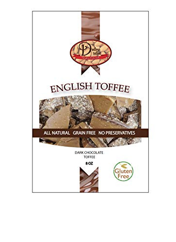 Dudleys Toffee 8oz Standup Pouch -Dark Chocolate-