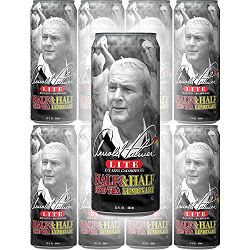 Arizona Tea Lite Half And Half Iced Tea Lemonade 23 Fl Oz Tall Cans -Pack of 8 Total of 184 Oz- Arizona Tea Lite Half And Half Iced Tea Lemonade 23 Fl Oz Tall Cans -Pack of 8 Total of 184 Oz-