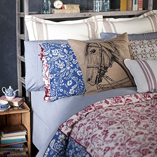 Lady Antebellum's Heartland Euro Pillow Sham Delta Queen Beige