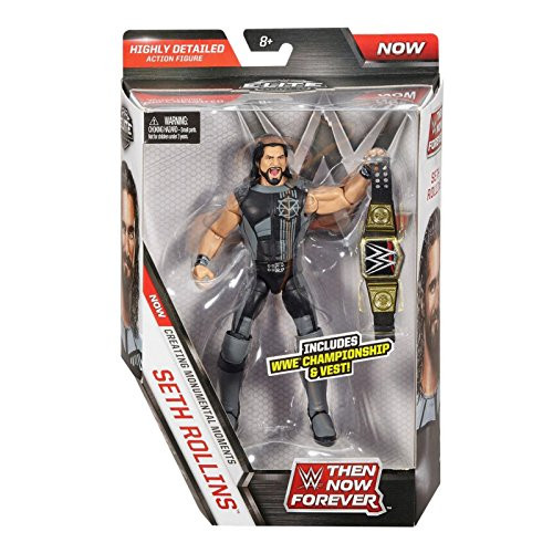 WWE Elite Collection Then Now Forever Seth Rollins Action Figure (with WWE Championship Belt) WWE Elite Collection Then Now Forever Seth Rollins Action Figure (with WWE Championship Belt)