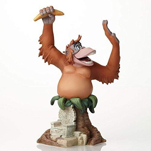 Enesco Grand Jester Studios King Louie from The Jungle Book Stone Resin Disney Figurine