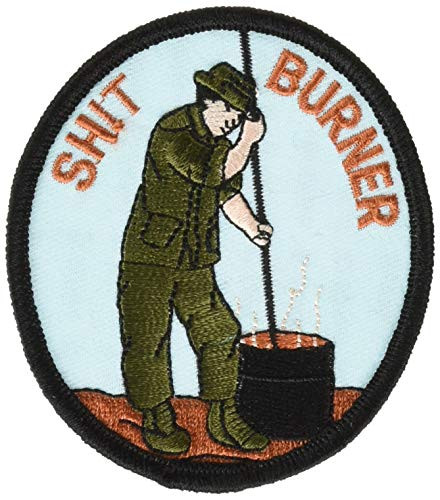EagleEmblems PM0269 Patch-Vietnam Shit Burner -3  -