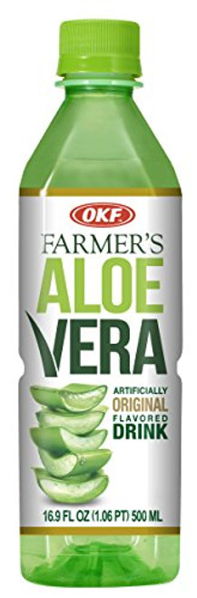 OKF Farmer s Aloe Vera Drink Original 16.9 Fluid Ounce -Pack of 12- OKF Farmer s Aloe Vera Drink Original 16.9 Fluid Ounce -Pack of 12-