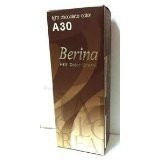 Berina Permanent Hair Dye Color Cream No. Light Chocolate A30.  AsiA