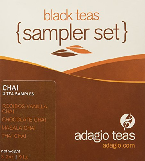Adagio Teas Chai Teas Loose Tea Sampler  4 varieties