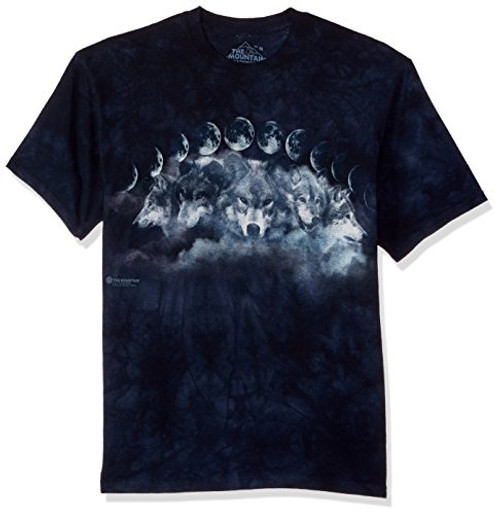 The Mountain Wolf Cycles Adult T-Shirt Blue XL The Mountain Wolf Cycles Adult T-Shirt Blue XL