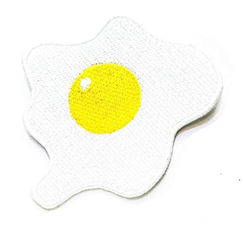 Nipitshop Patches Breakfast Fried Egg Sunny Fast Food Patches Sticker Cartoon Kids Design Badges Iron On Sewing Kids Clothing Hat Shoes
