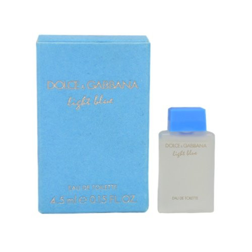 DOLCE GABBANA Light Blue Eau de Toilette Mini for Women  0.15 Ounce