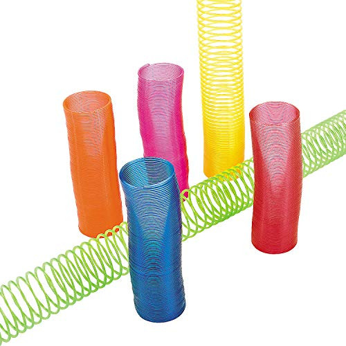 Fun Express - Extra Long Mini Magic Springs - Toys - Value Toys - Magic Springs - 12 Pieces