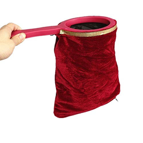 Magic Universal Empty Tool Tricks Change Bag Beginner Magician Props Make Things Appear or Disappear Magic Tricks Puzzle Toys