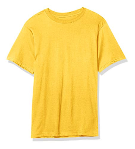 Smith s Workwear Men s Quick Dry Short Sleeve Crew Neck TEE  Team Gold  Medium