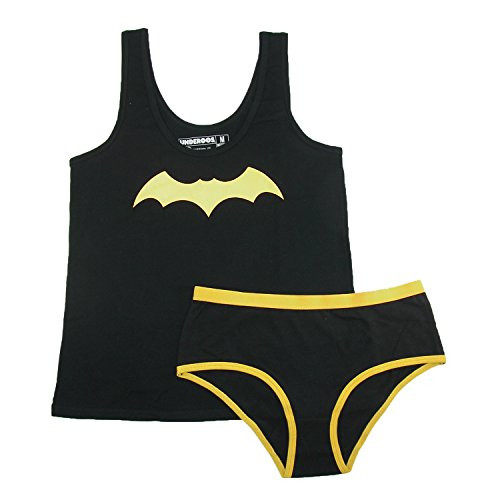 Underoos Womens Juniors Batgirl Tank Underwear Set  XXL  Multi