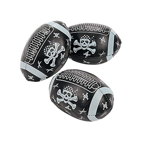 Fun Express Foam Pirate Footballs - Toys - 12 Pieces