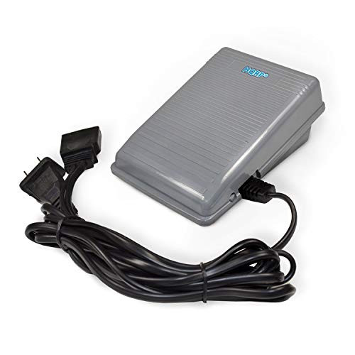 HQRP Foot Controller Compatible with Serge-Mate 4350D 5030 Sewing Machine Pedal Power Cord  Plus  HQRP Coaster