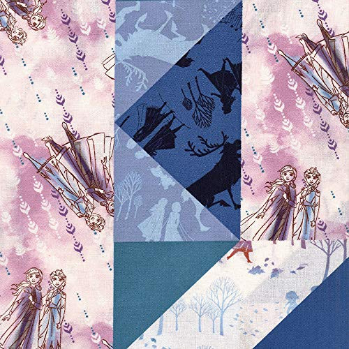 Springs Creative Disney Frozen 2 Faux Quilt Panel